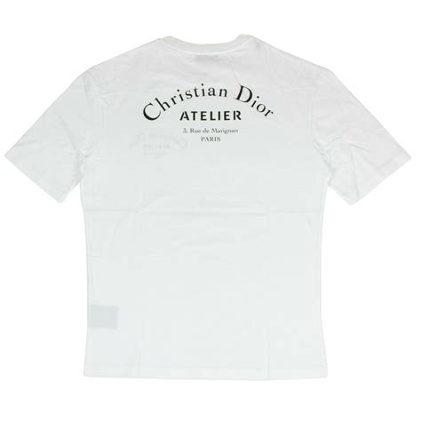 christian Dior white t shirt